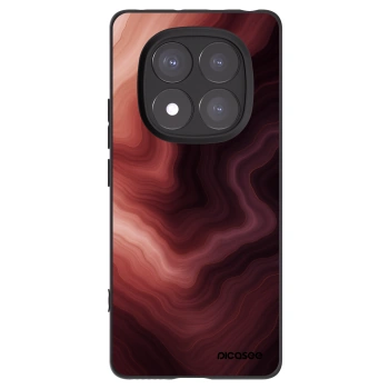 Picasee Xiaomi Redmi Note 14 Pro 5G Hülle - Schwarzes Silikon - Rouge