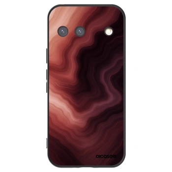 Picasee Google Pixel 9 Hülle - Schwarzes Silikon - Rouge