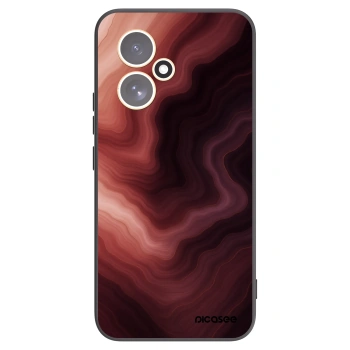 Picasee Honor 400 5G Hülle - Schwarzes Silikon - Rouge