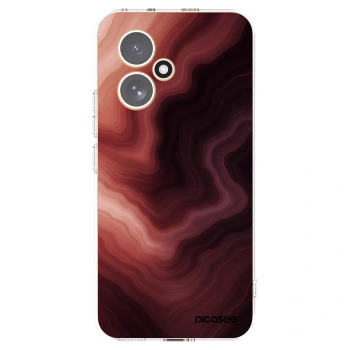 Picasee Honor 400 5G Hülle - Transparentes Silikon - Rouge