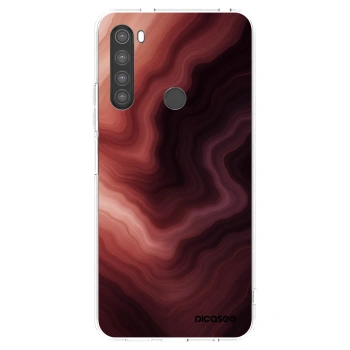 Picasee Xiaomi Redmi Note 8 Hülle - Transparentes Silikon - Rouge