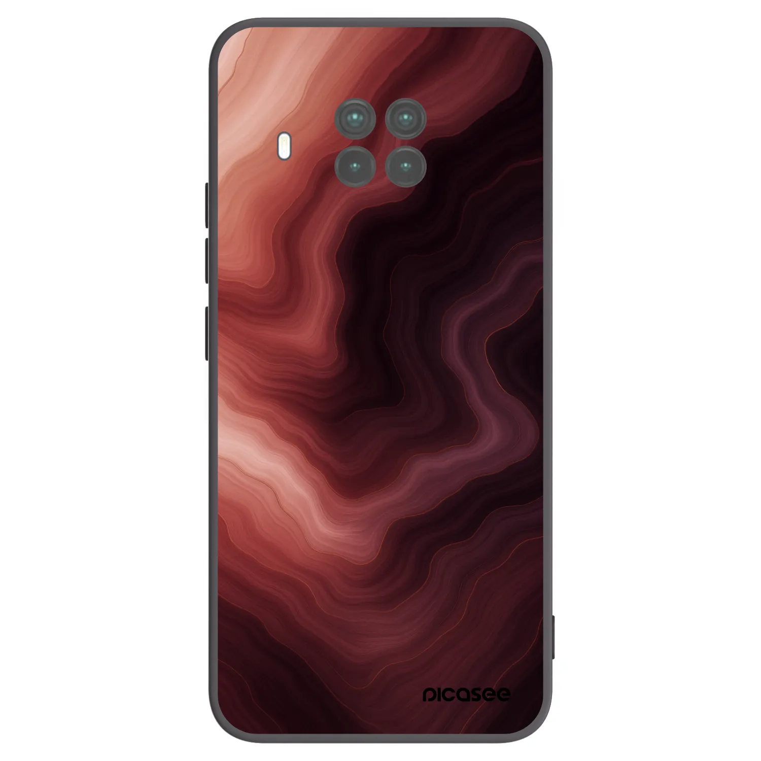 Picasee Xiaomi Mi 10T Lite Hülle - Schwarzes Silikon - Rouge