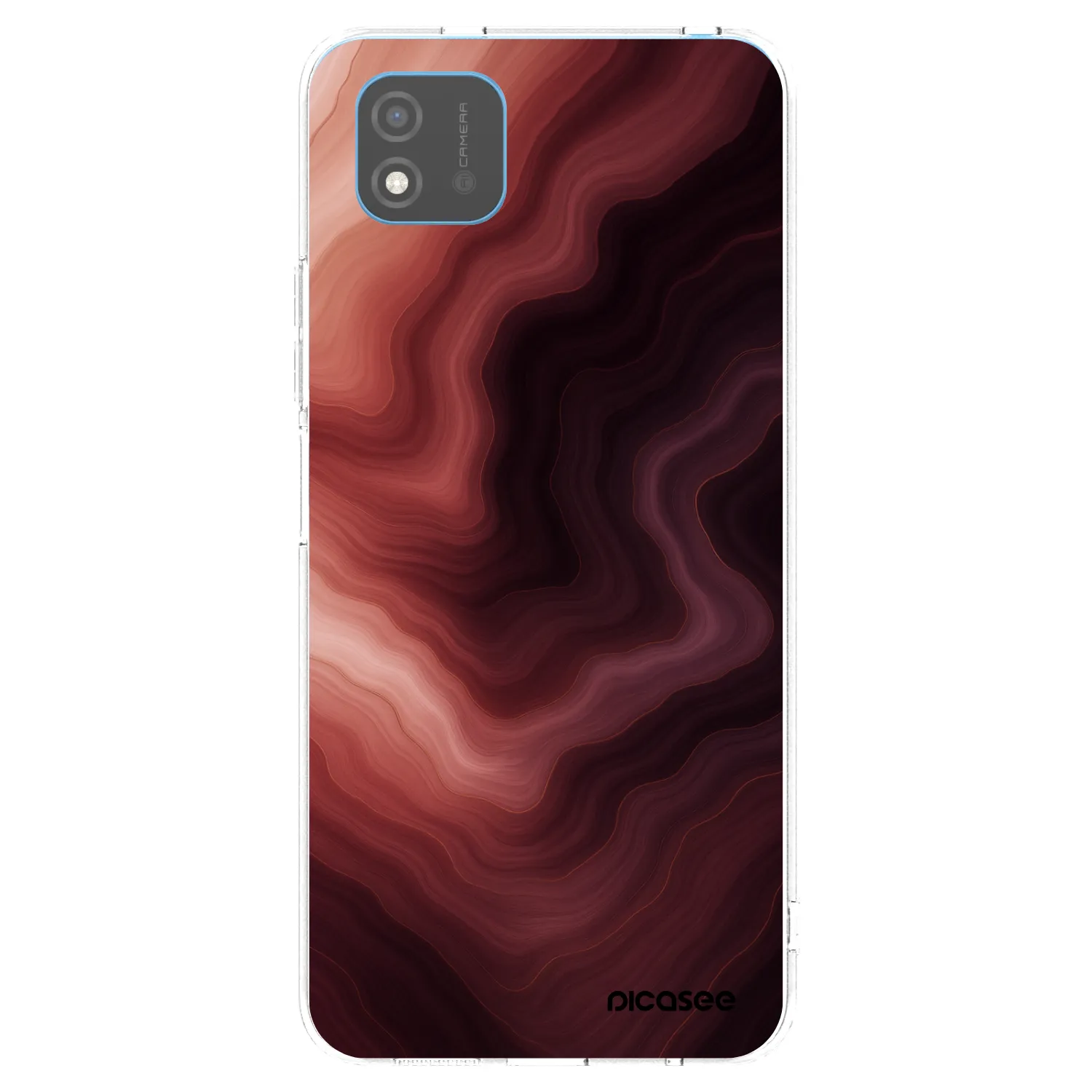 Picasee Realme C11 (2021) Hülle - Transparentes Silikon - Rouge