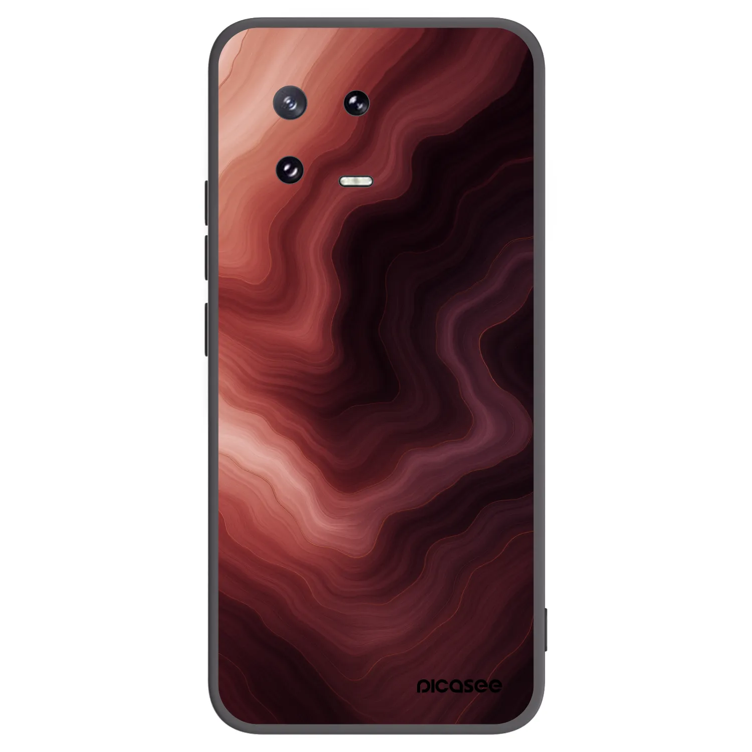 Picasee Xiaomi 13 Pro Hülle - Schwarzes Silikon - Rouge