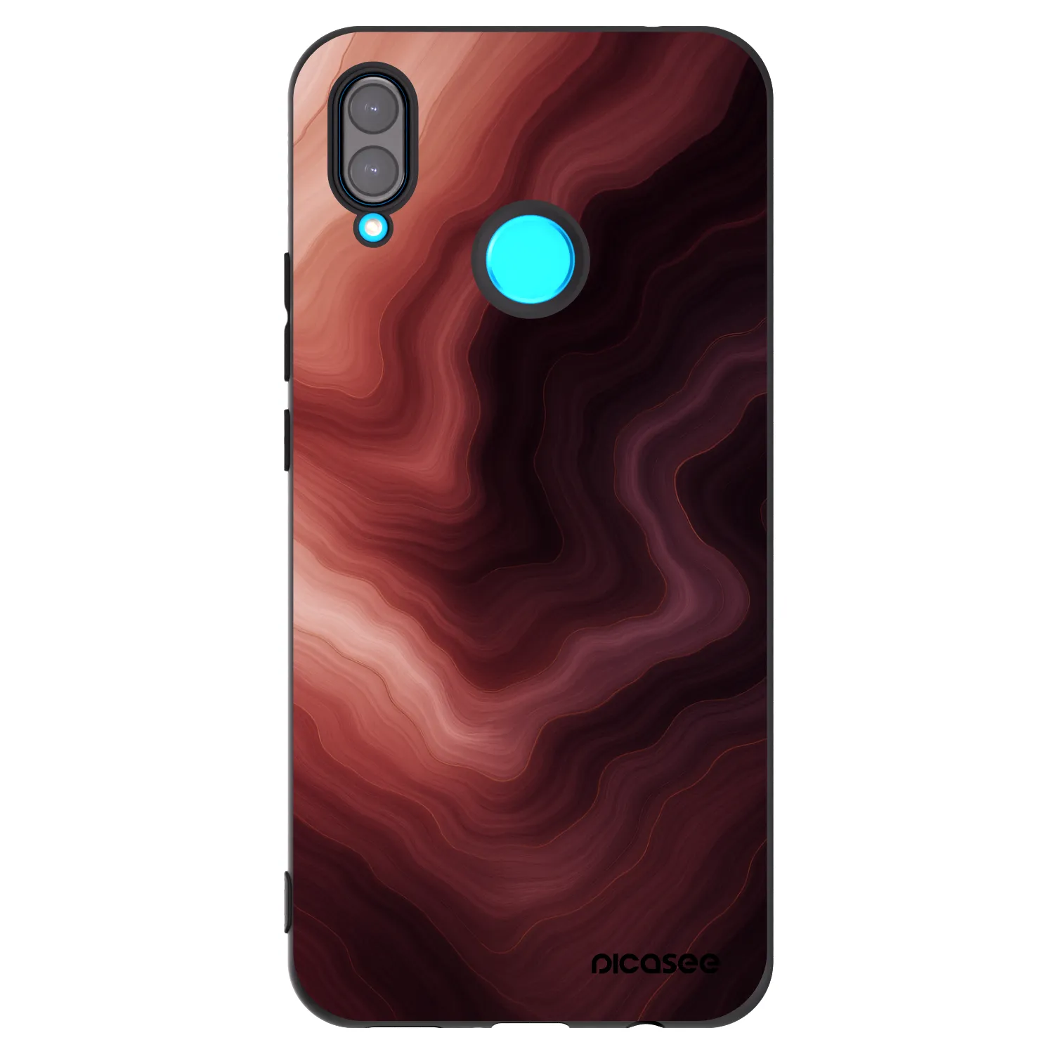 Picasee Huawei Nova 3i Hülle - Schwarzes Silikon - Rouge
