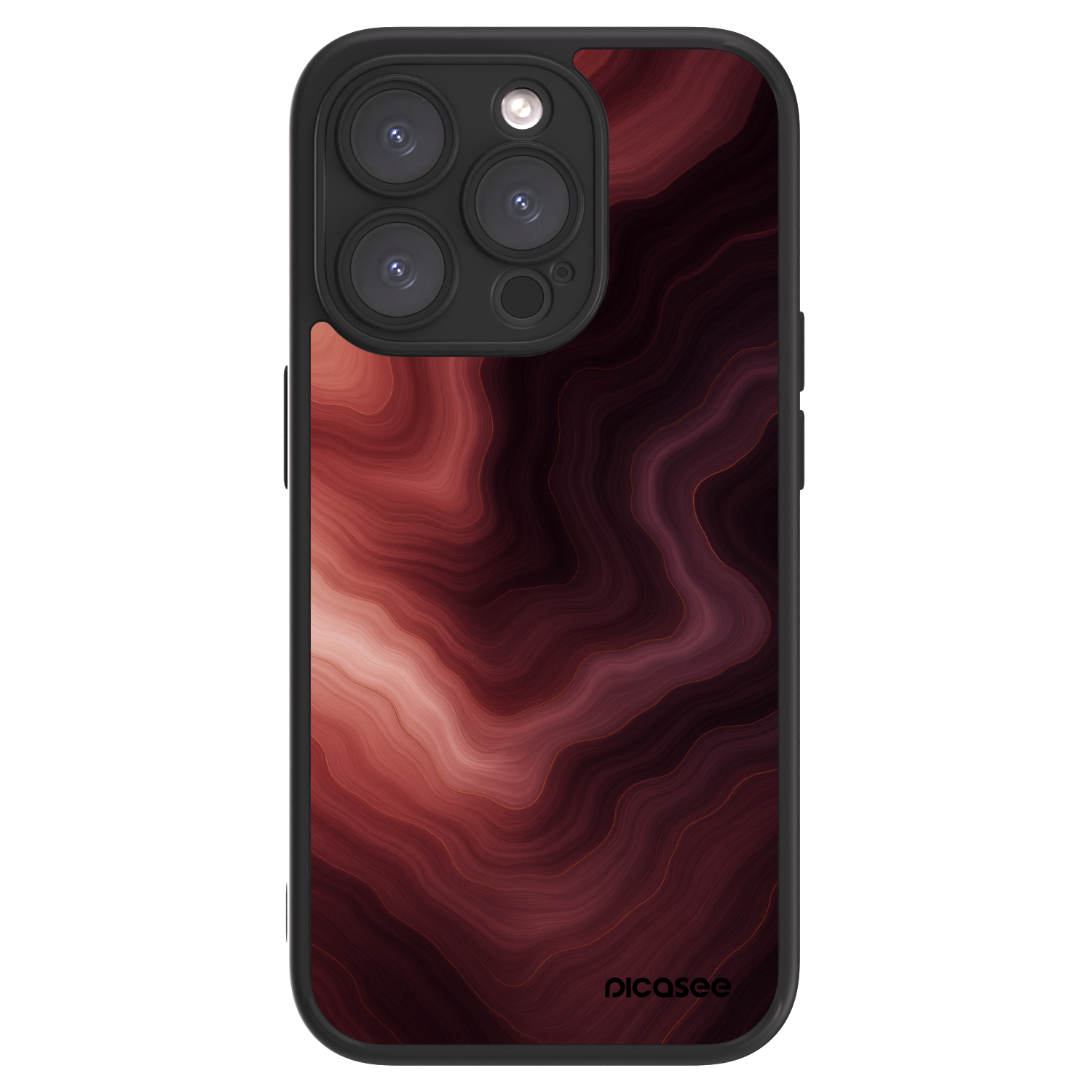 Picasee ULTIMATE CASE MagSafe für Apple iPhone 15 Pro - Rouge