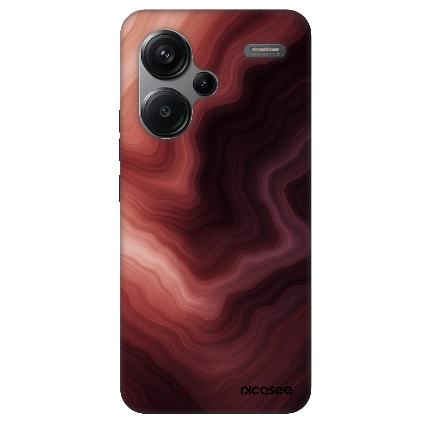 Picasee Fashion Case für Xiaomi Redmi Note 13 Pro+ 5G - Rouge