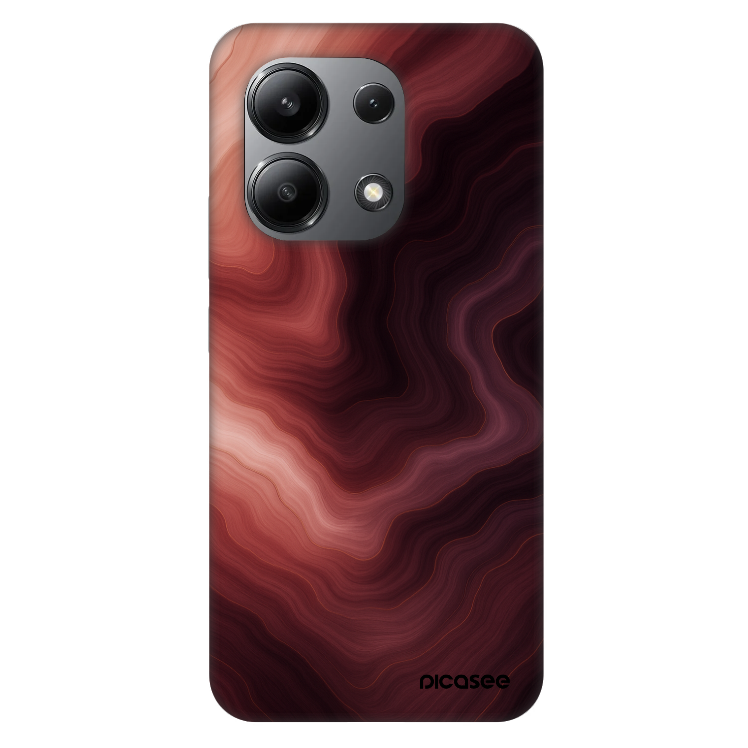 Picasee Fashion Case für Xiaomi Redmi Note 13 4G - Rouge