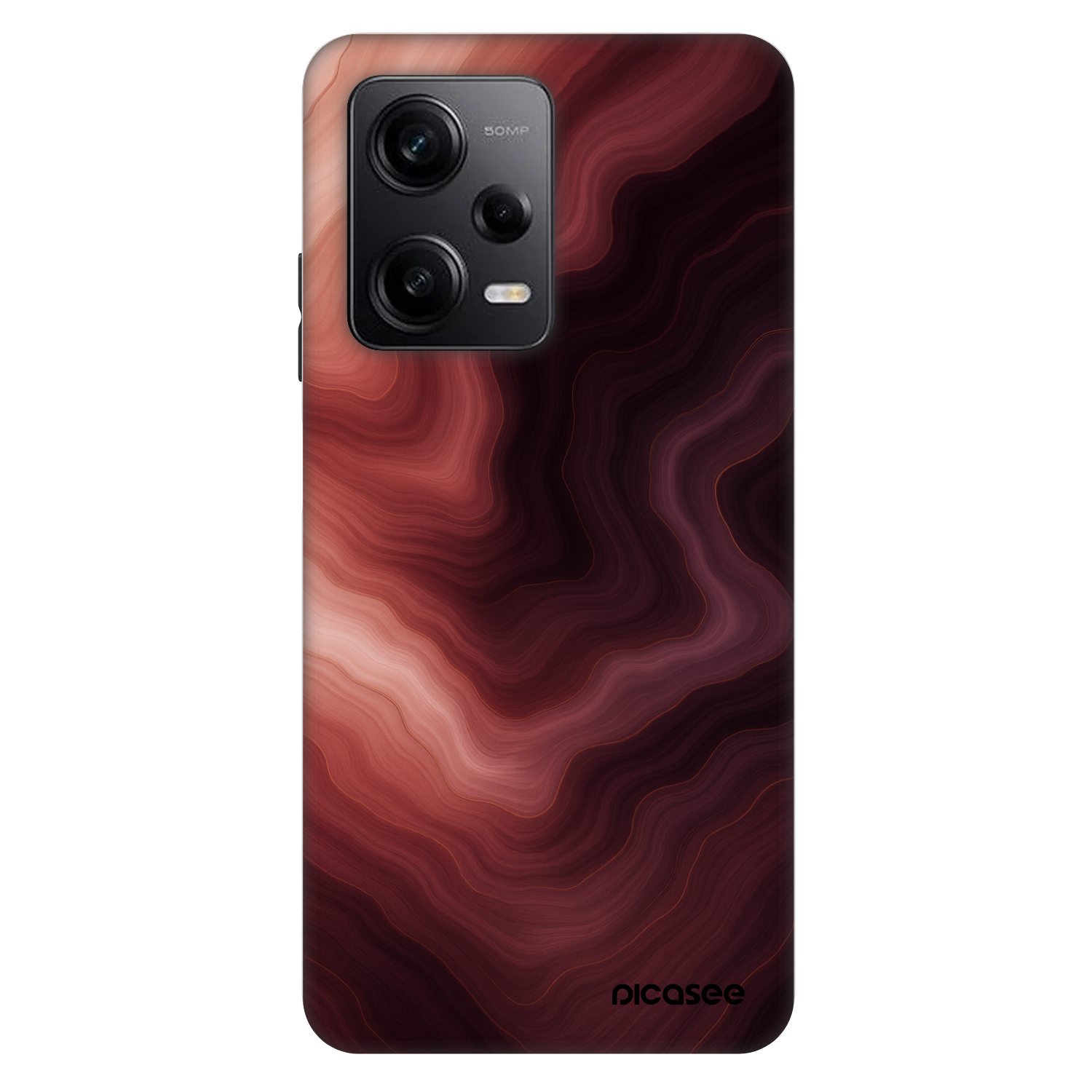 Picasee Fashion Case für Xiaomi Redmi Note 12 Pro+ 5G - Rouge
