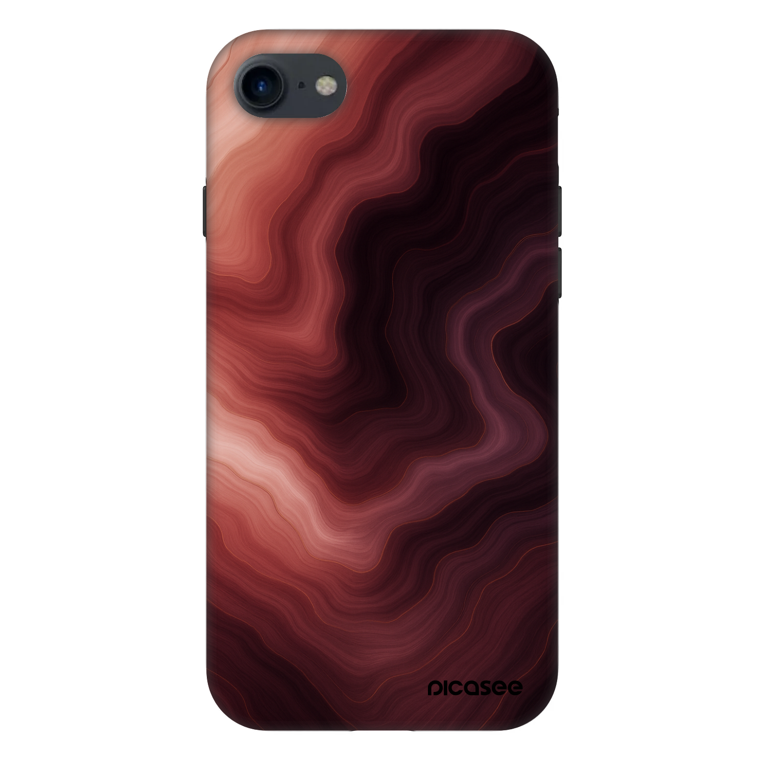 Picasee Fashion Case für Apple iPhone 7 - Rouge