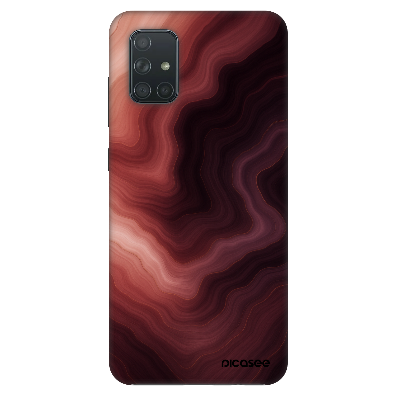 Picasee Fashion Case für Samsung Galaxy A71 A715F - Rouge