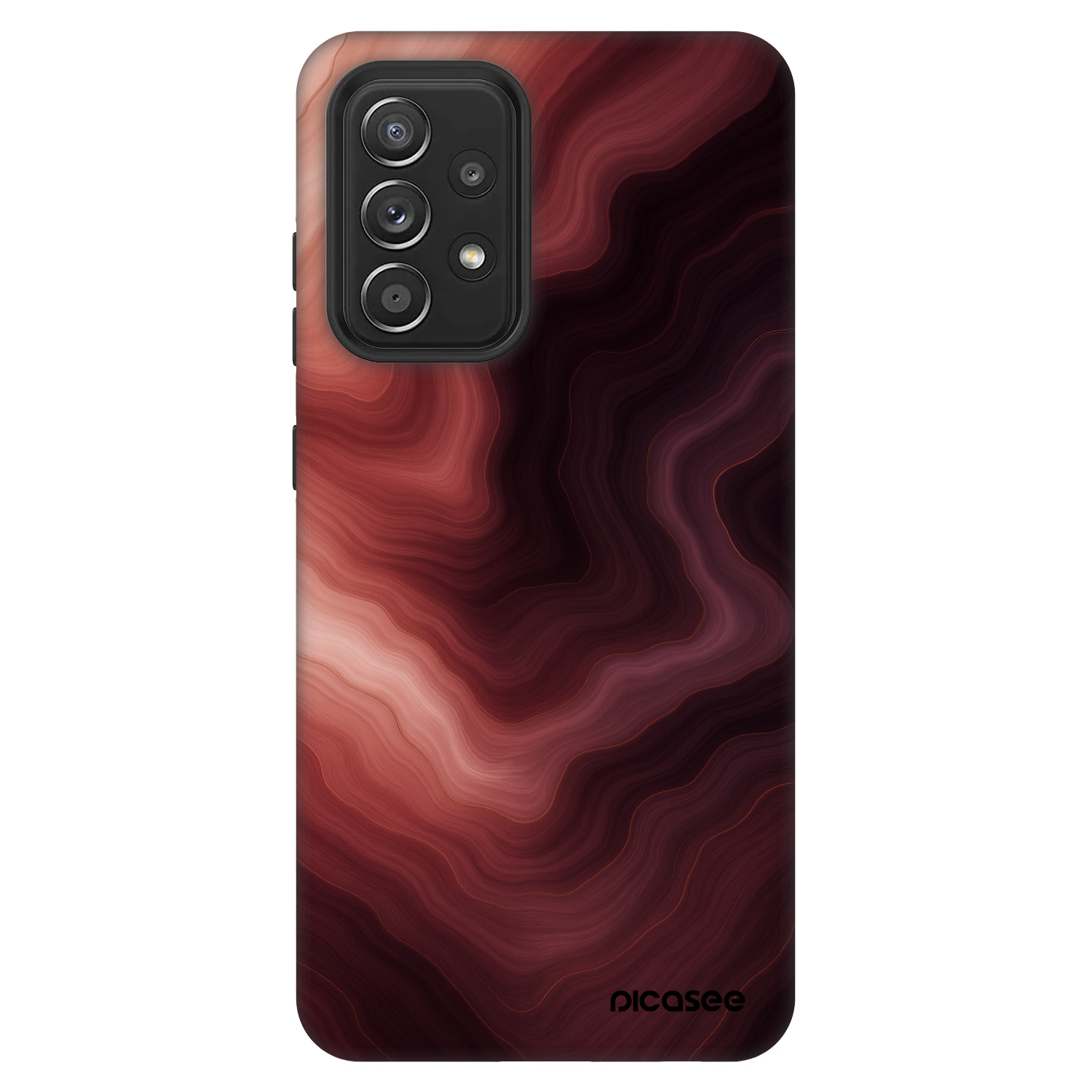 Picasee Fashion Case für Samsung Galaxy A52s 5G A528B - Rouge