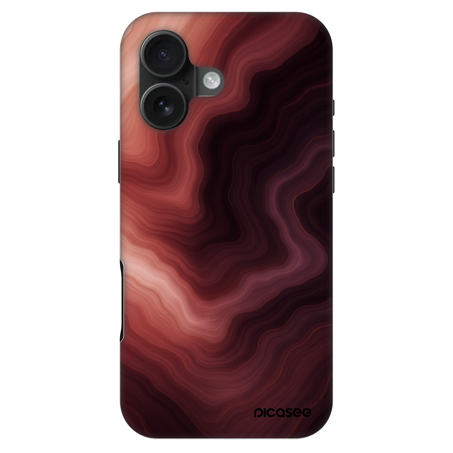 Picasee Fashion Case MagSafe für Apple iPhone 16 - Rouge