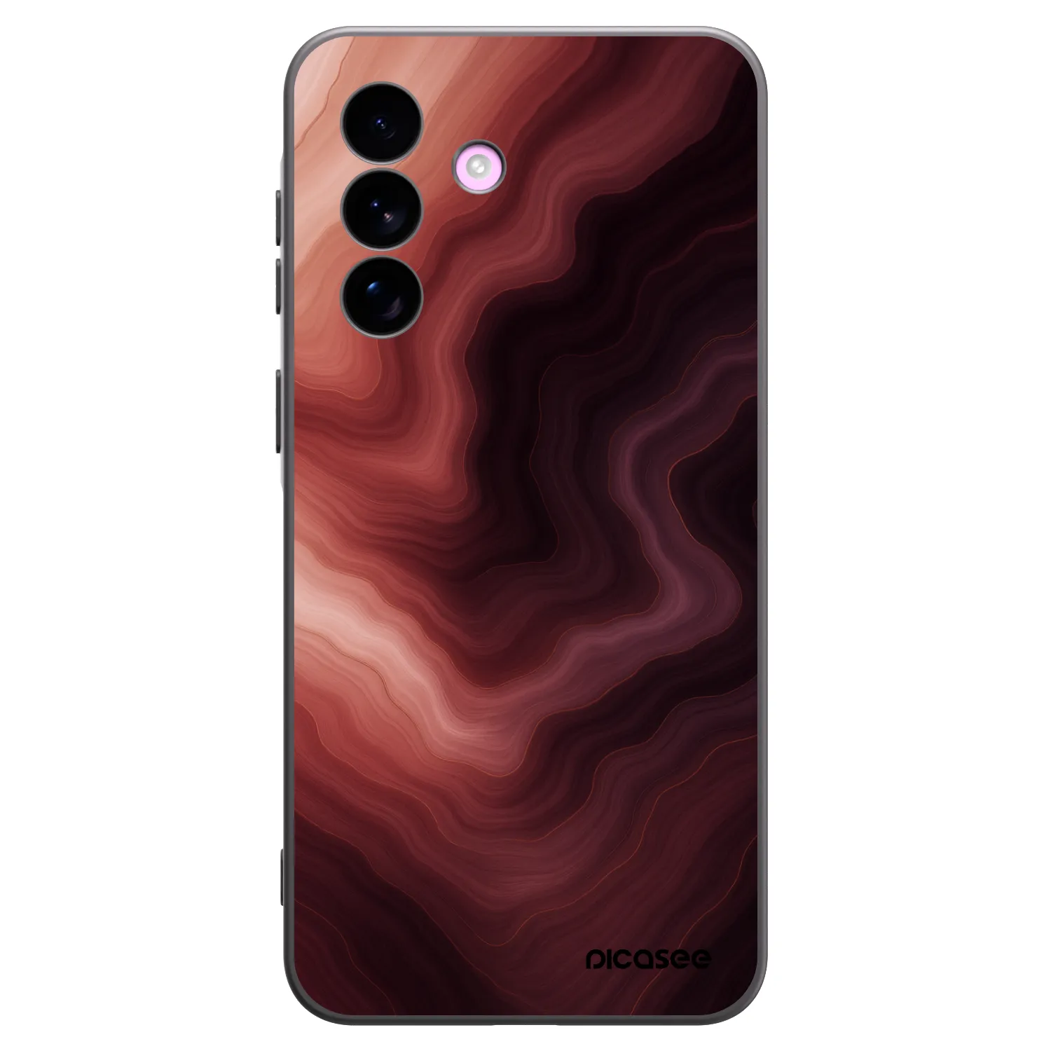Picasee Samsung Galaxy A57 5G Hülle - Schwarzes Silikon - Rouge