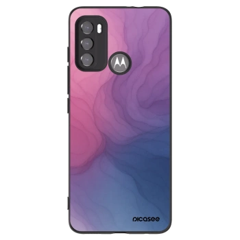 Picasee Motorola Moto G60 Hülle - Schwarzes Silikon - Silk