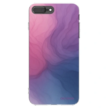 Picasee Apple iPhone 8 Plus Hülle - Transparentes Silikon - Silk