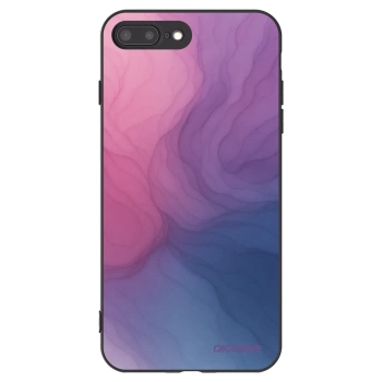 Picasee Apple iPhone 8 Plus Hülle - Schwarzes Silikon - Silk