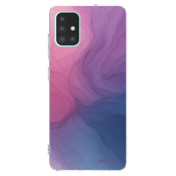 Picasee Samsung Galaxy A51 A515F Hülle - Transparentes Silikon - Silk