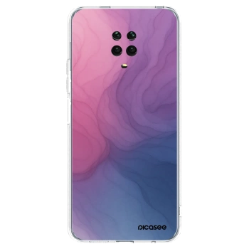 Picasee Xiaomi Redmi Note 9S Hülle - Transparentes Silikon - Silk