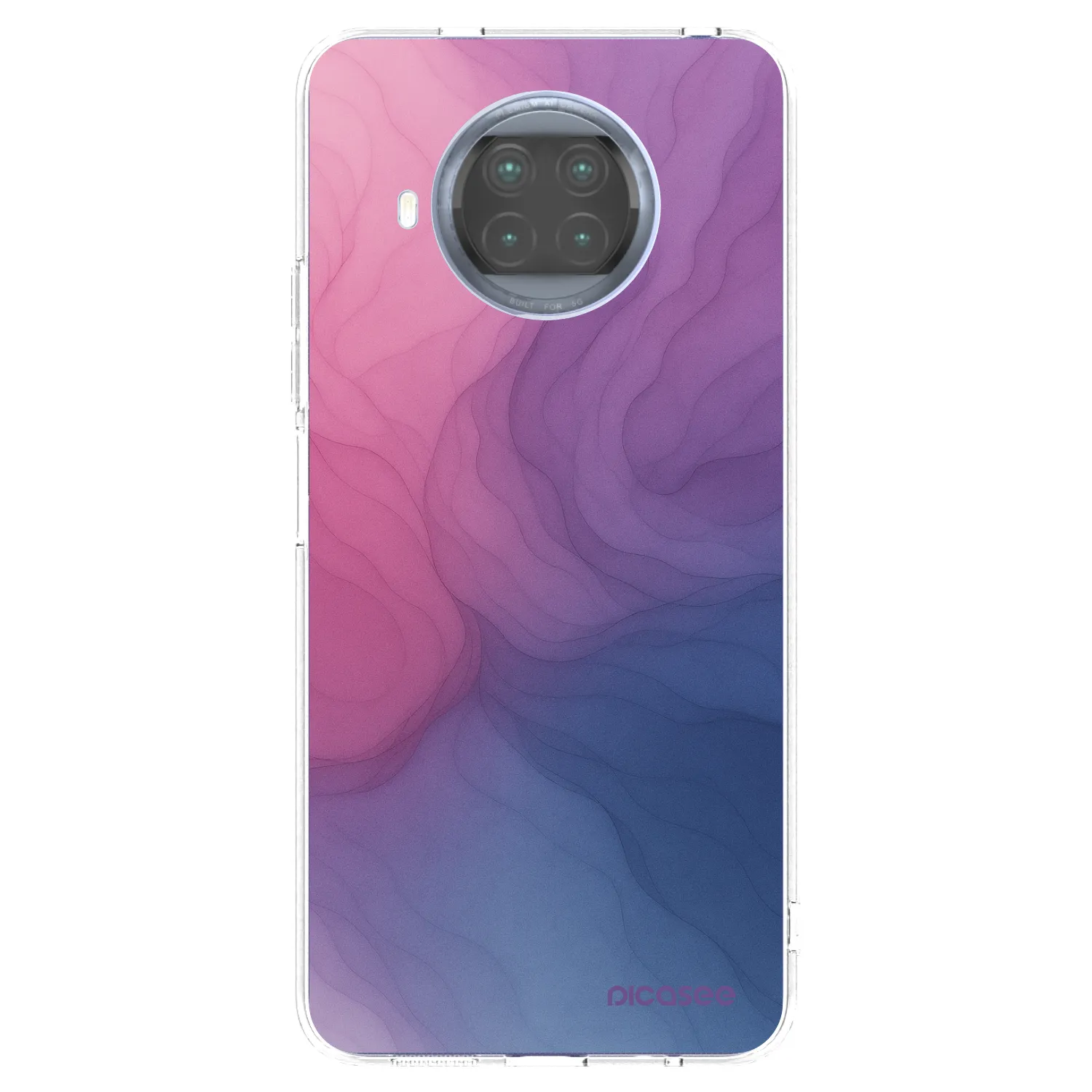 Picasee Xiaomi Mi 10T Lite Hülle - Transparentes Silikon - Silk