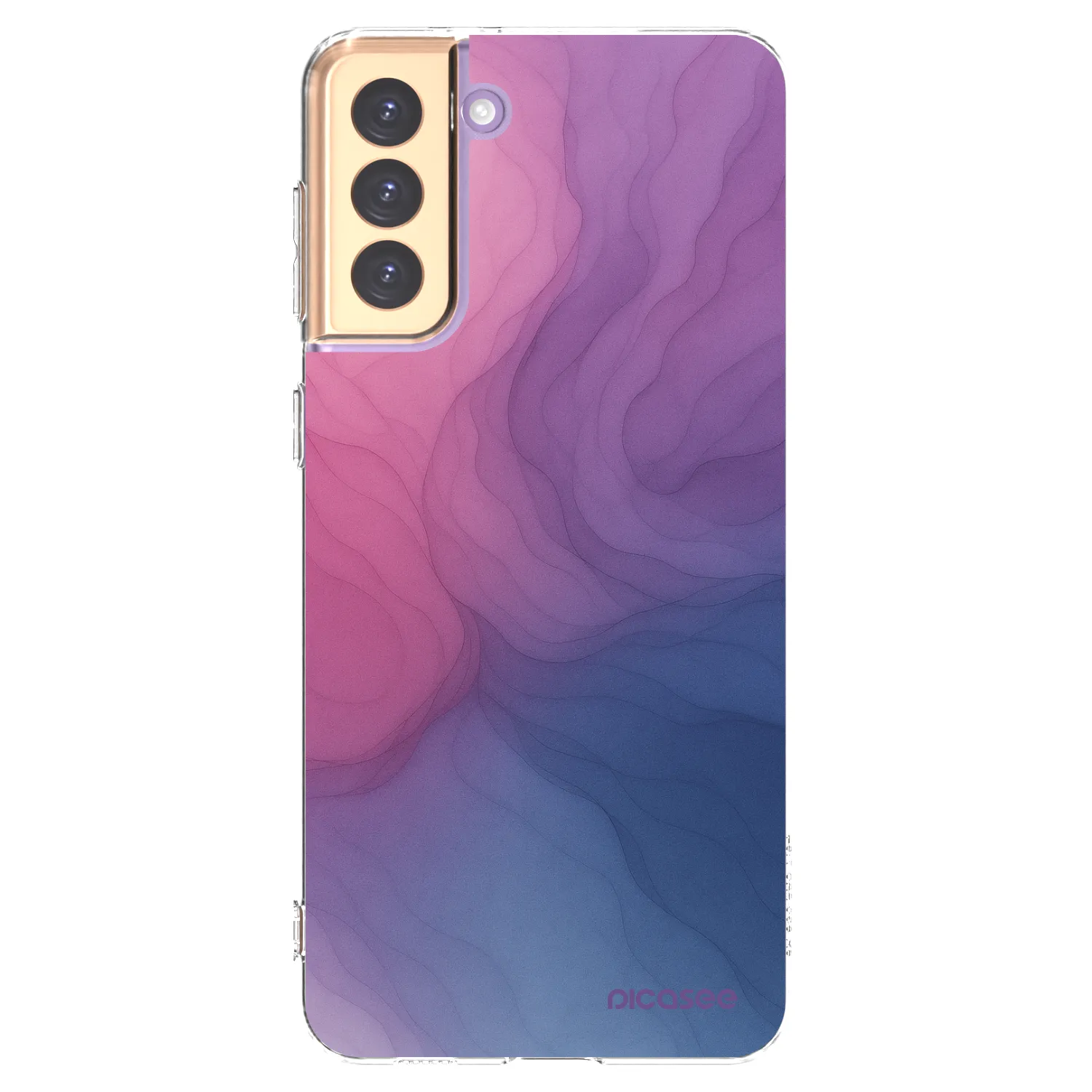 Picasee Samsung Galaxy S21+ 5G G996F Hülle - Transparentes Silikon - Silk