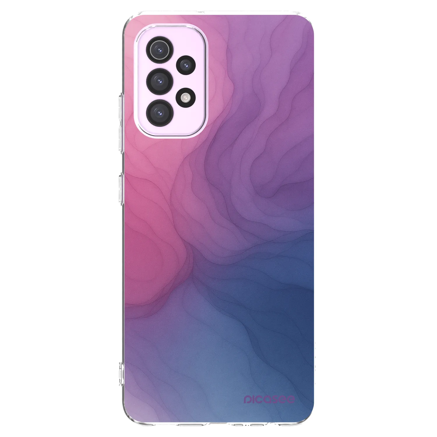 Picasee Samsung Galaxy A32 5G A326B Hülle - Transparentes Silikon - Silk