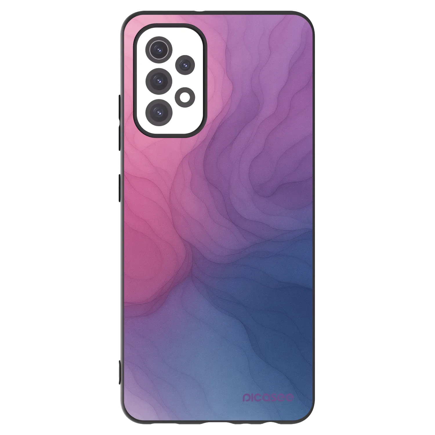 Picasee Samsung Galaxy A32 5G A326B Hülle - Schwarzes Silikon - Silk