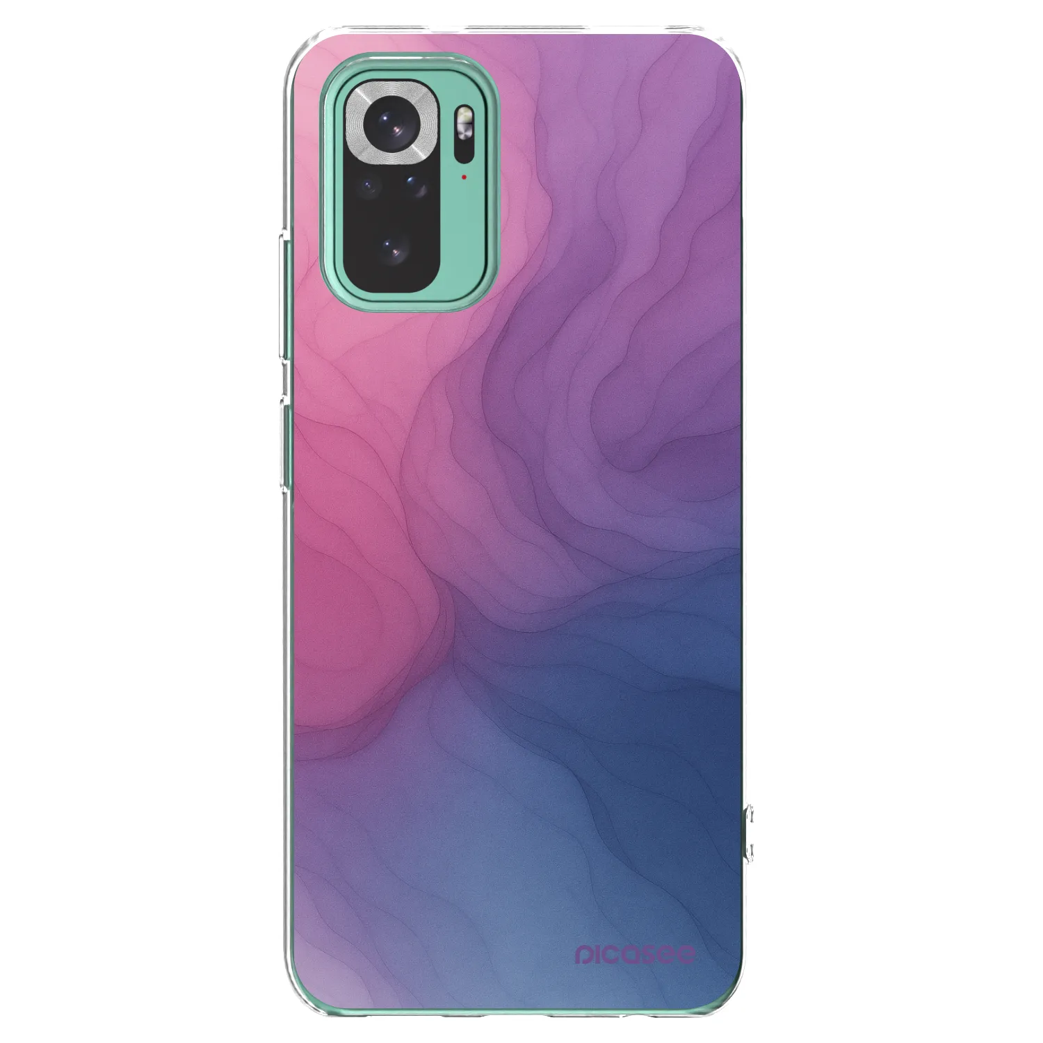 Picasee Xiaomi Redmi Note 10 Pro Hülle - Transparentes Silikon - Silk