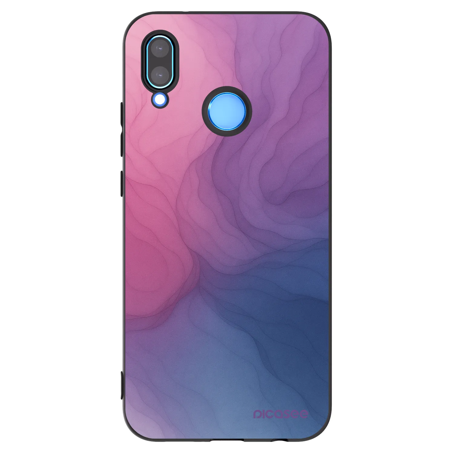 Picasee Huawei P20 Lite Hülle - Schwarzes Silikon - Silk
