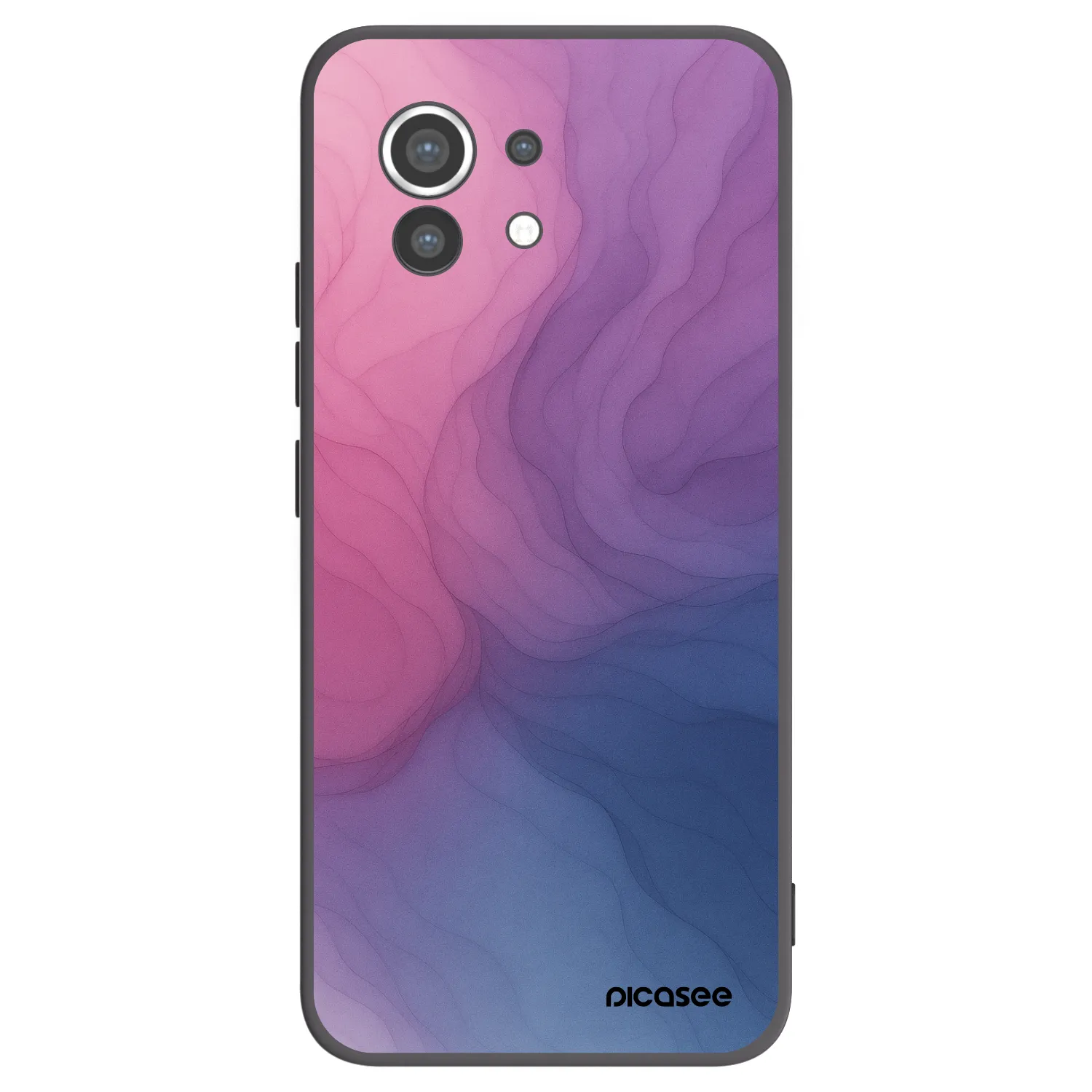 Picasee Xiaomi Mi 11 Hülle - Schwarzes Silikon - Silk