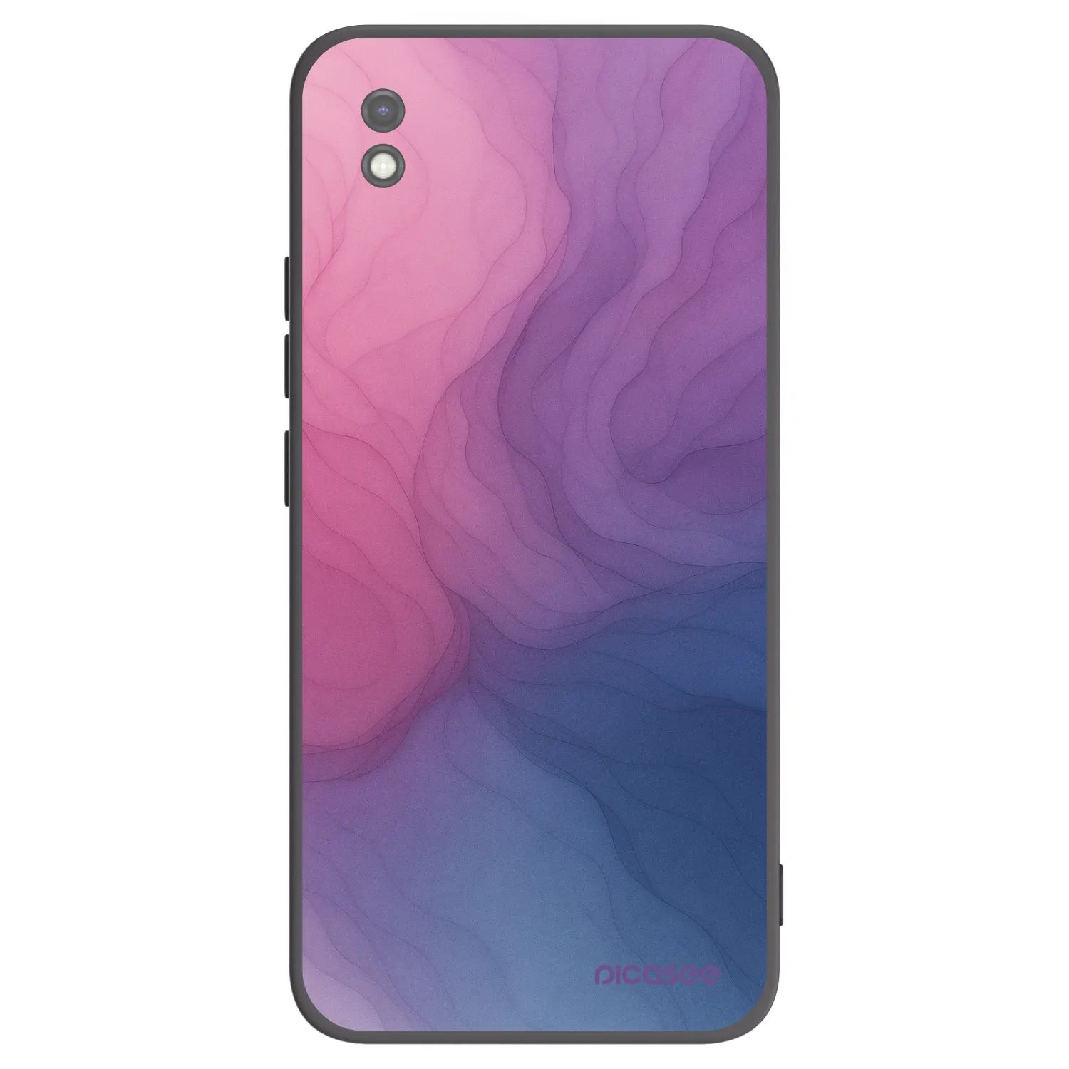 Picasee Xiaomi Redmi 9AT Hülle - Schwarzes Silikon - Silk