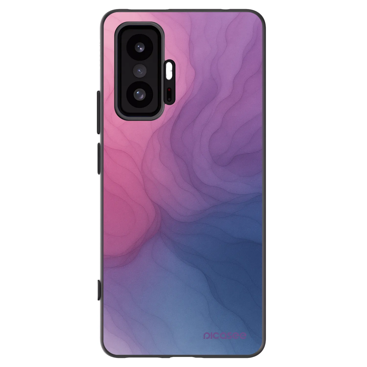 Picasee Xiaomi 11T Hülle - Schwarzes Silikon - Silk