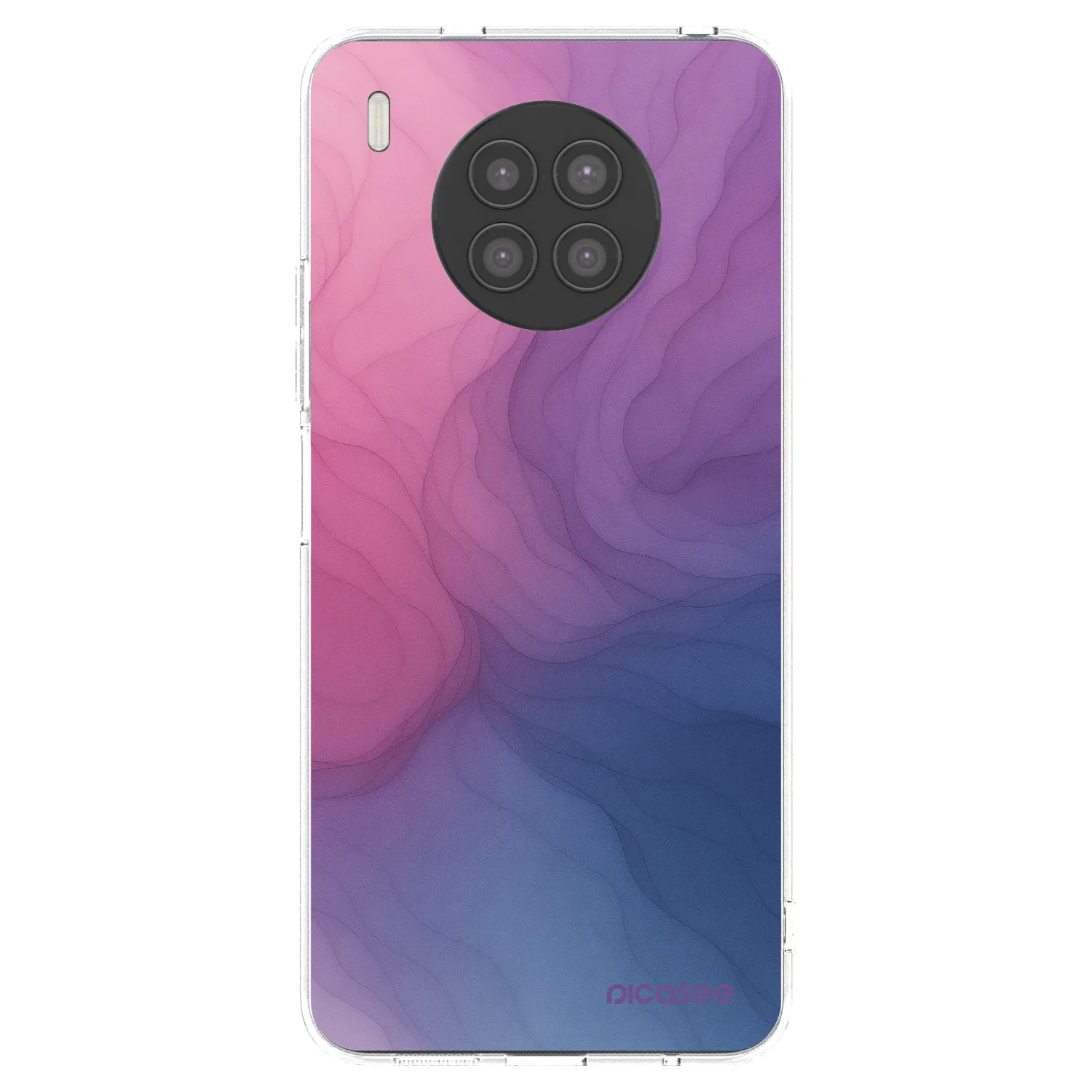 Picasee Huawei Nova 8i Hülle - Transparentes Silikon - Silk