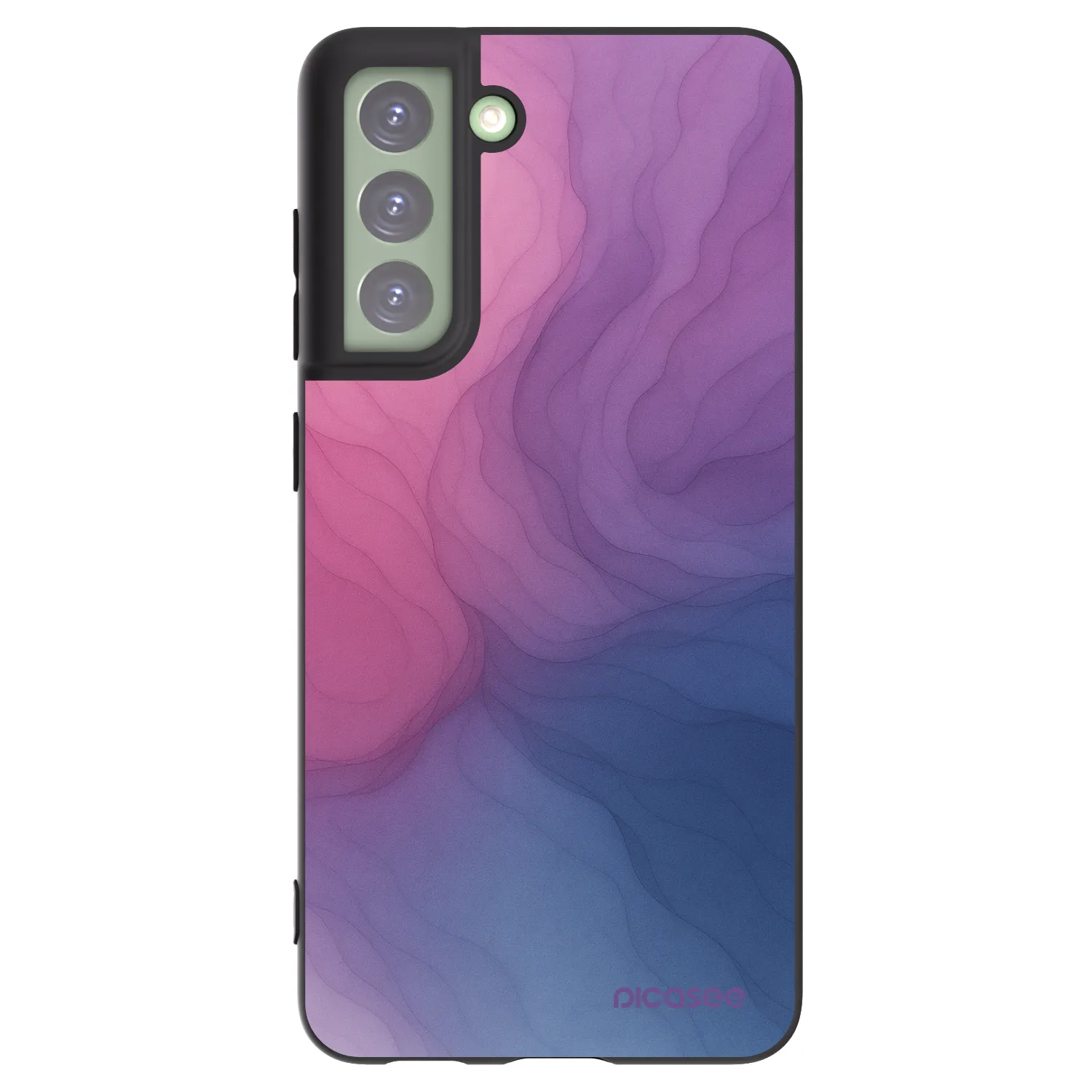 Picasee Samsung Galaxy S21 FE 5G Hülle - Schwarzes Silikon - Silk