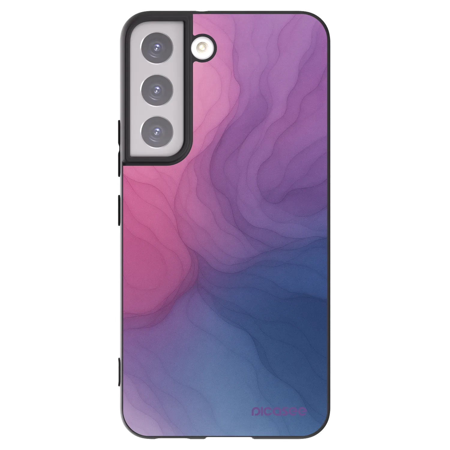 Picasee Samsung Galaxy S22 5G Hülle - Schwarzes Silikon - Silk