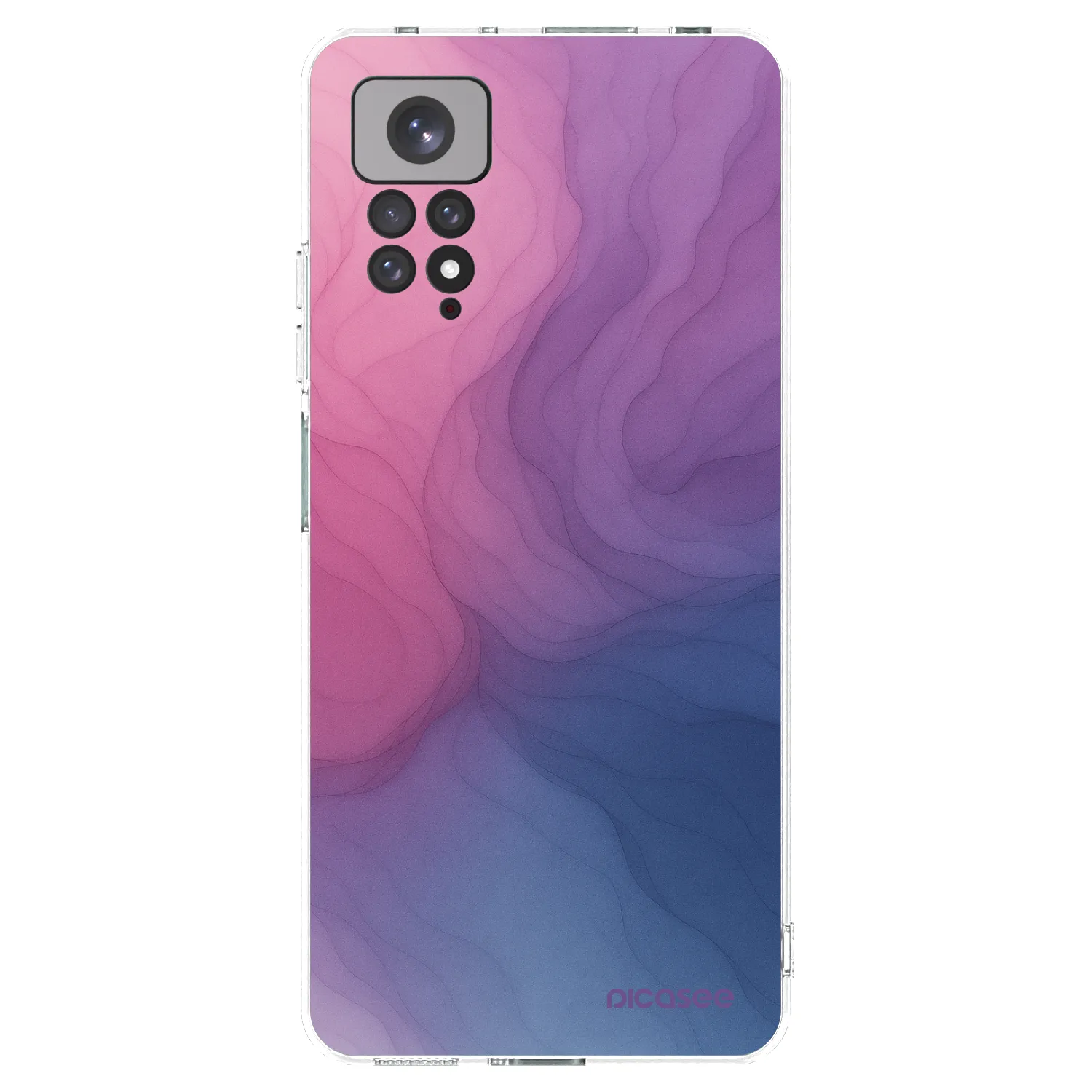 Picasee Xiaomi Redmi Note 11 Hülle - Transparentes Silikon - Silk