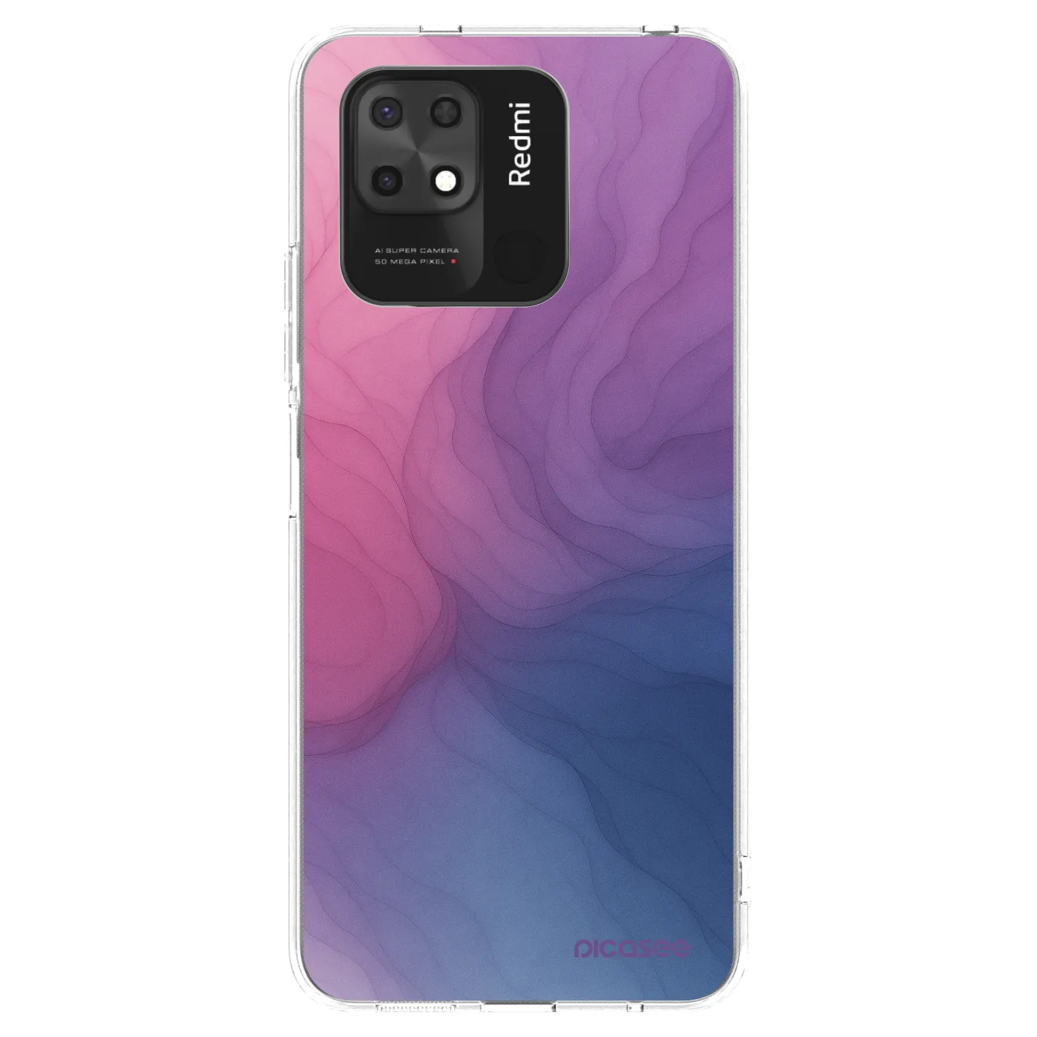 Picasee Xiaomi Redmi 10C Hülle - Transparentes Silikon - Silk
