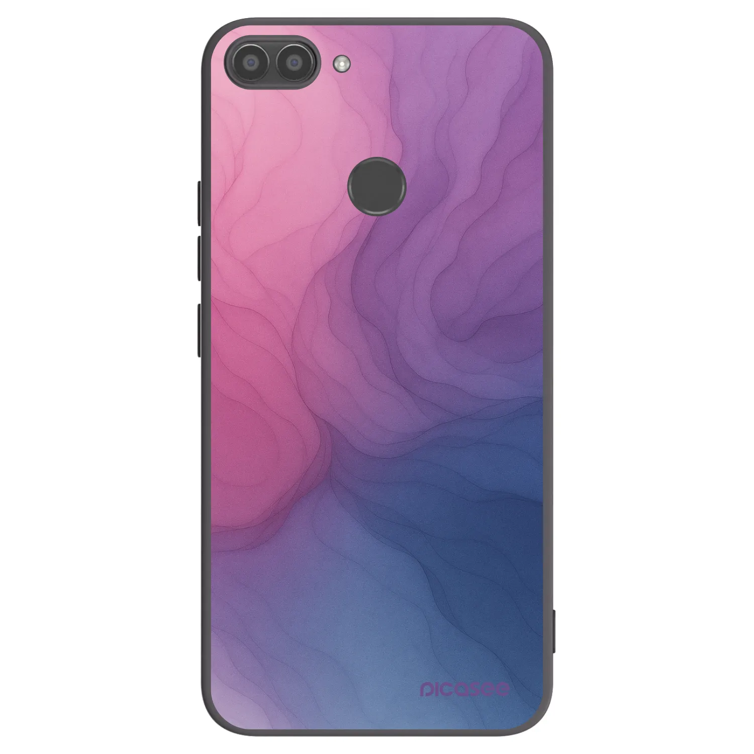 Picasee Huawei P Smart Hülle - Schwarzes Silikon - Silk