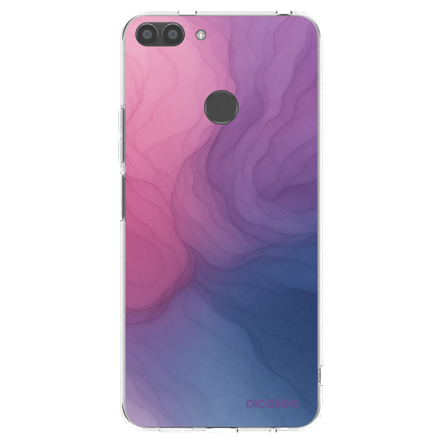 Picasee Huawei P Smart Hülle - Transparentes Silikon - Silk