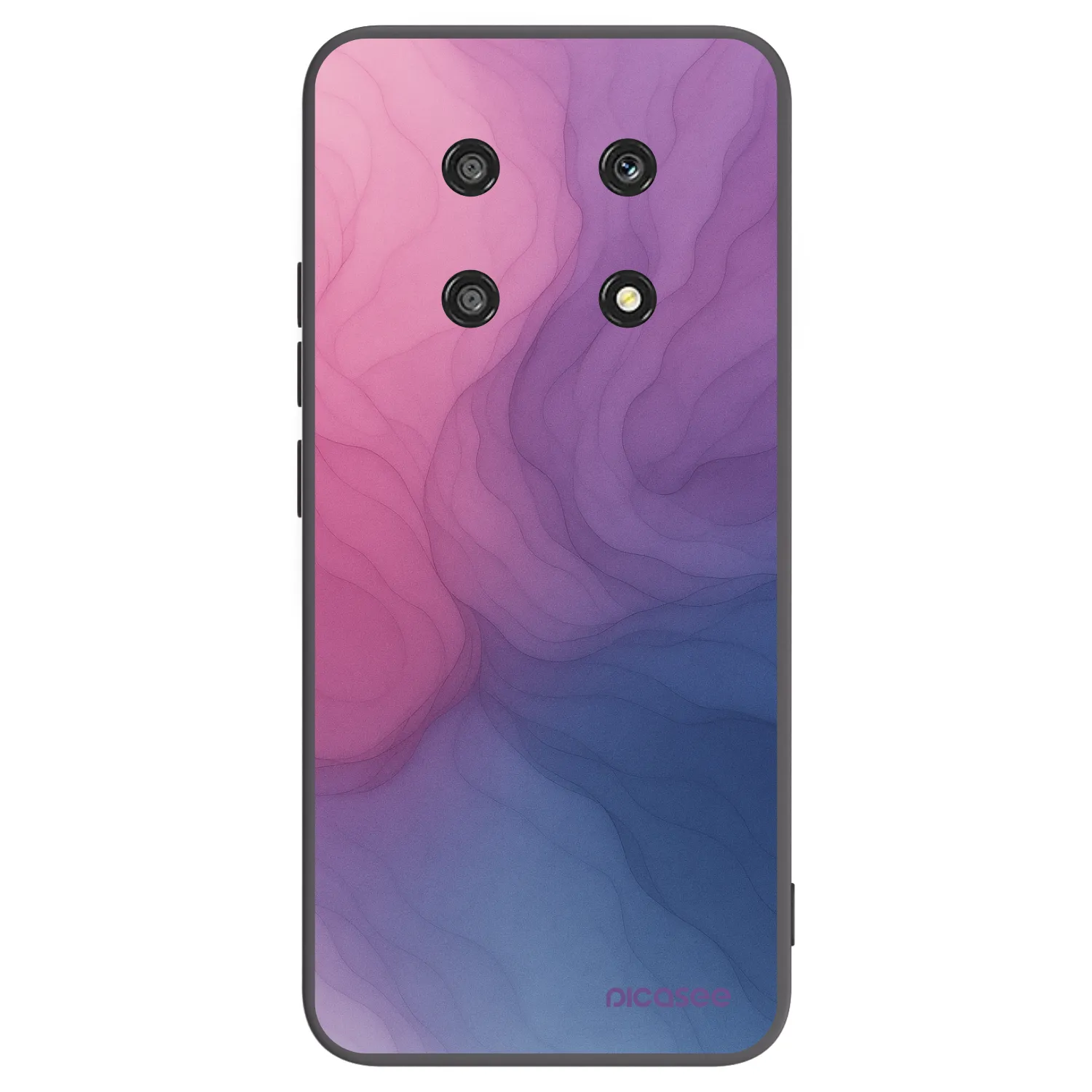 Picasee Honor Magic4 Lite 5G Hülle - Schwarzes Silikon - Silk