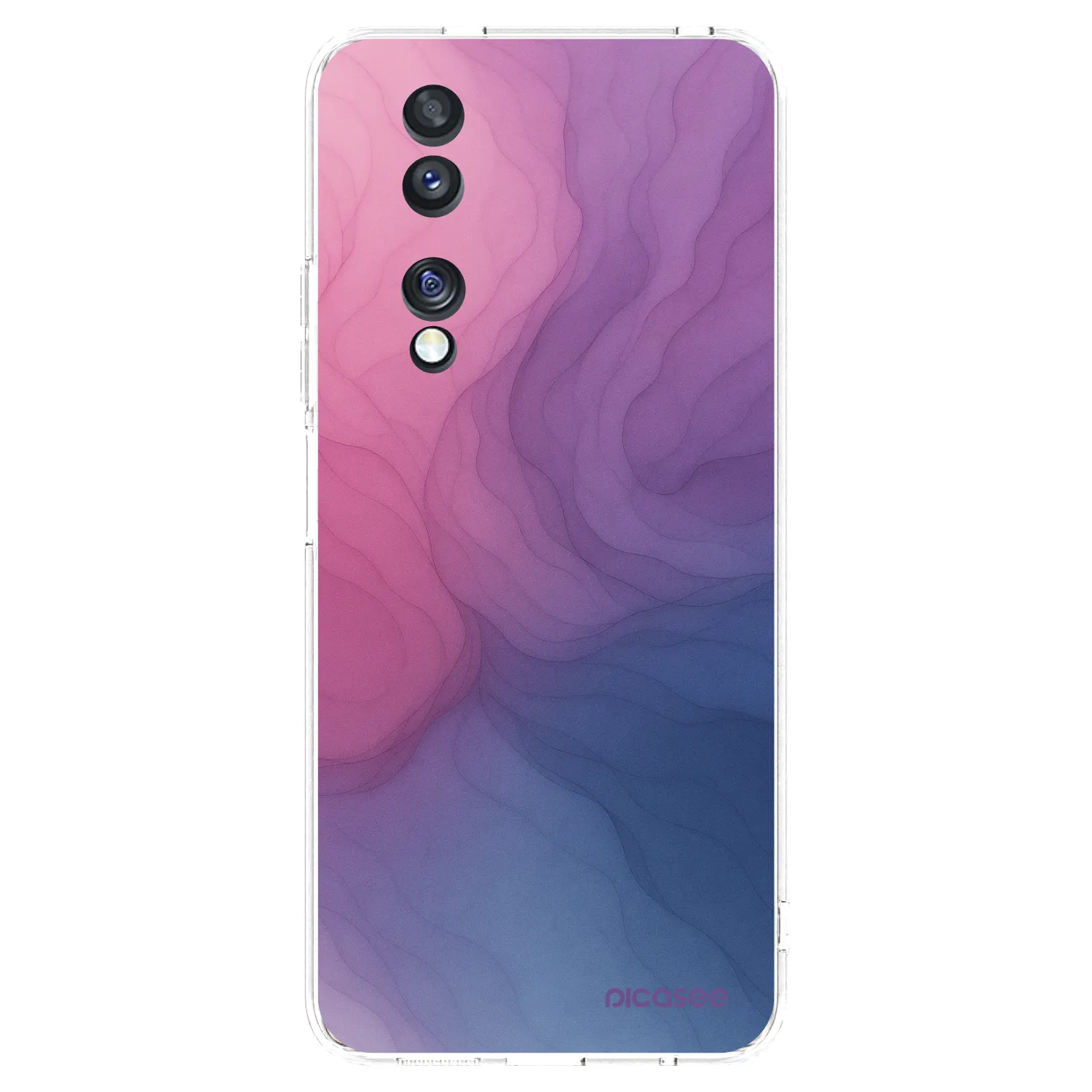 Picasee Honor 70 Hülle - Transparentes Silikon - Silk