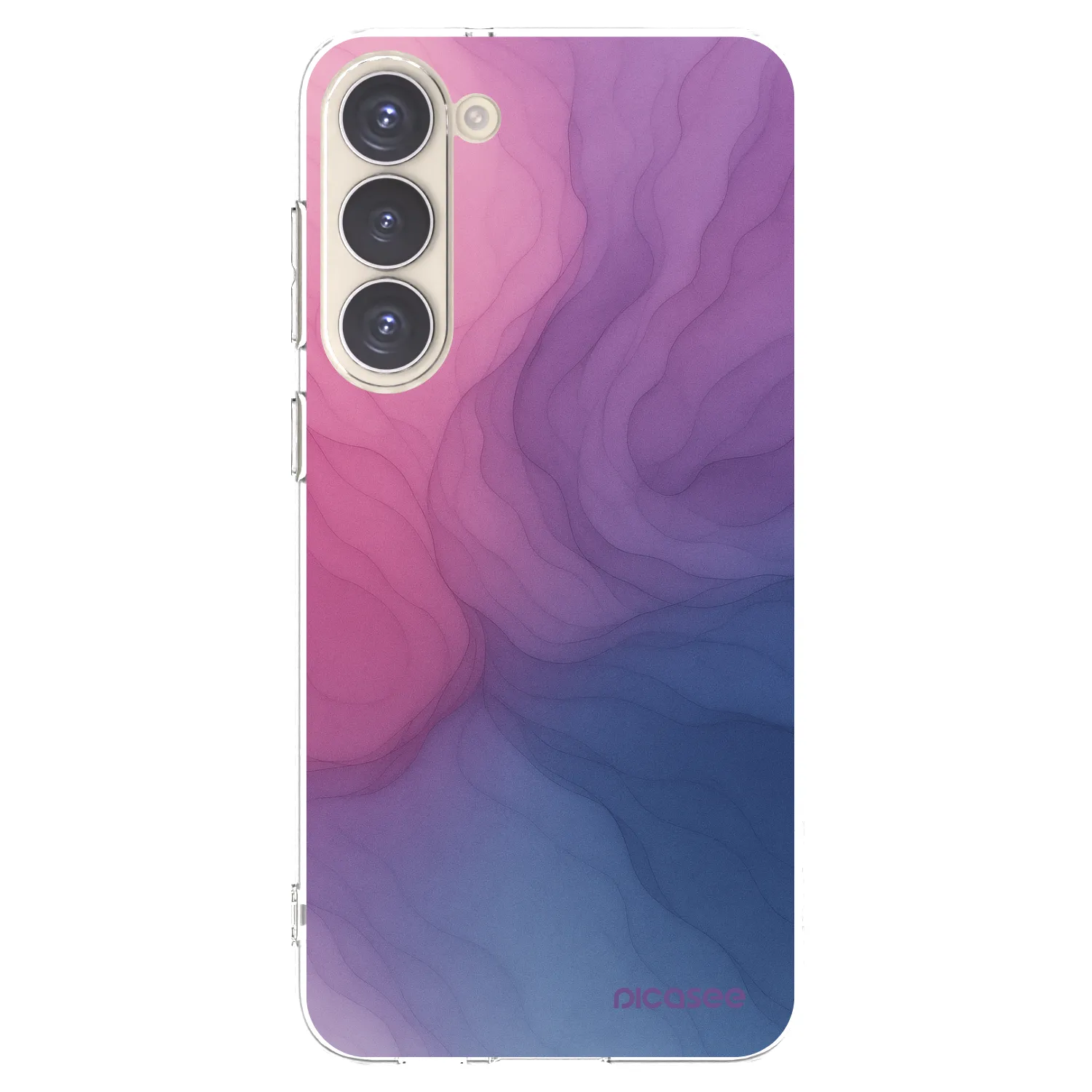 Picasee Samsung Galaxy S23+ 5G Hülle - Transparentes Silikon - Silk