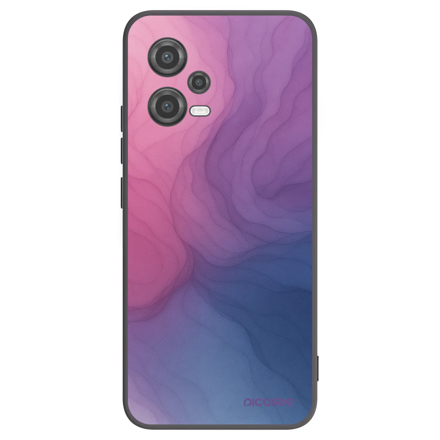 Picasee Xiaomi Poco X5 Hülle - Schwarzes Silikon - Silk