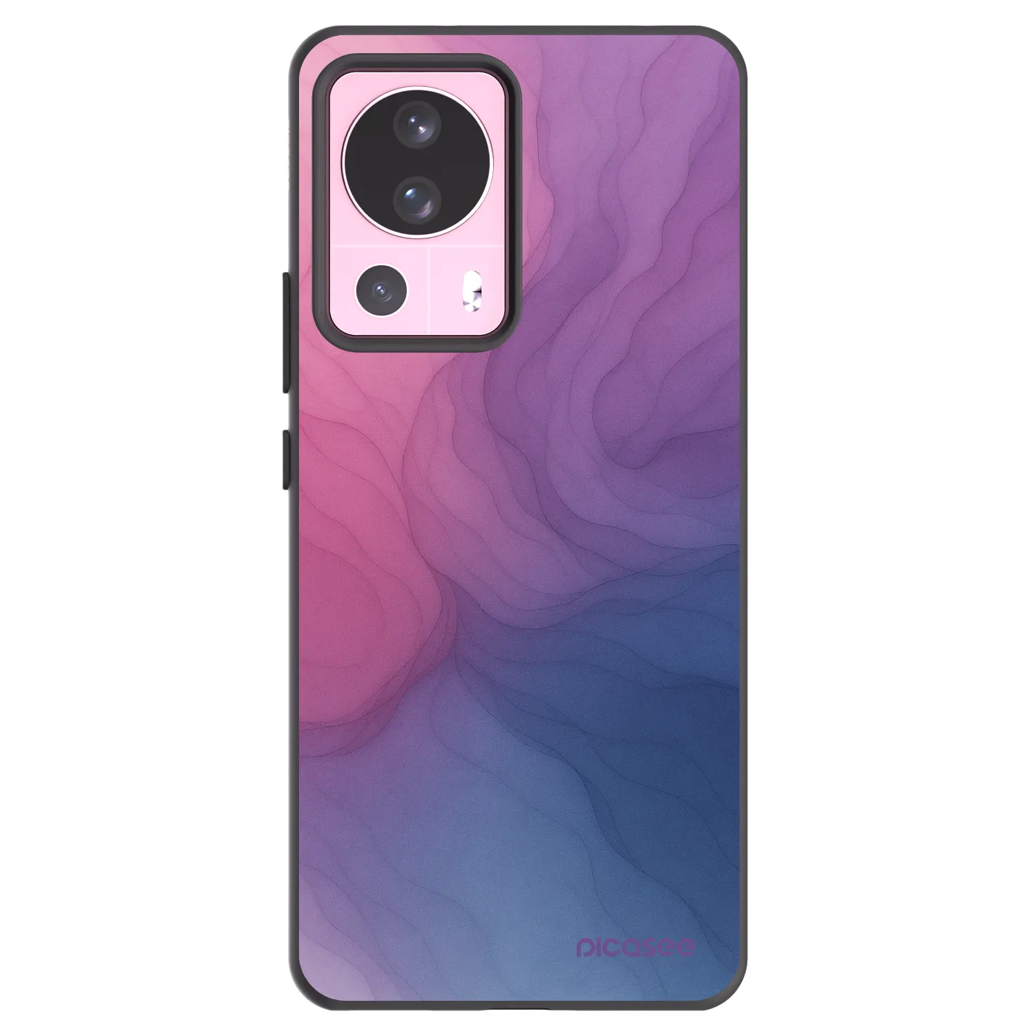 Picasee Xiaomi 13 Lite Hülle - Schwarzes Silikon - Silk