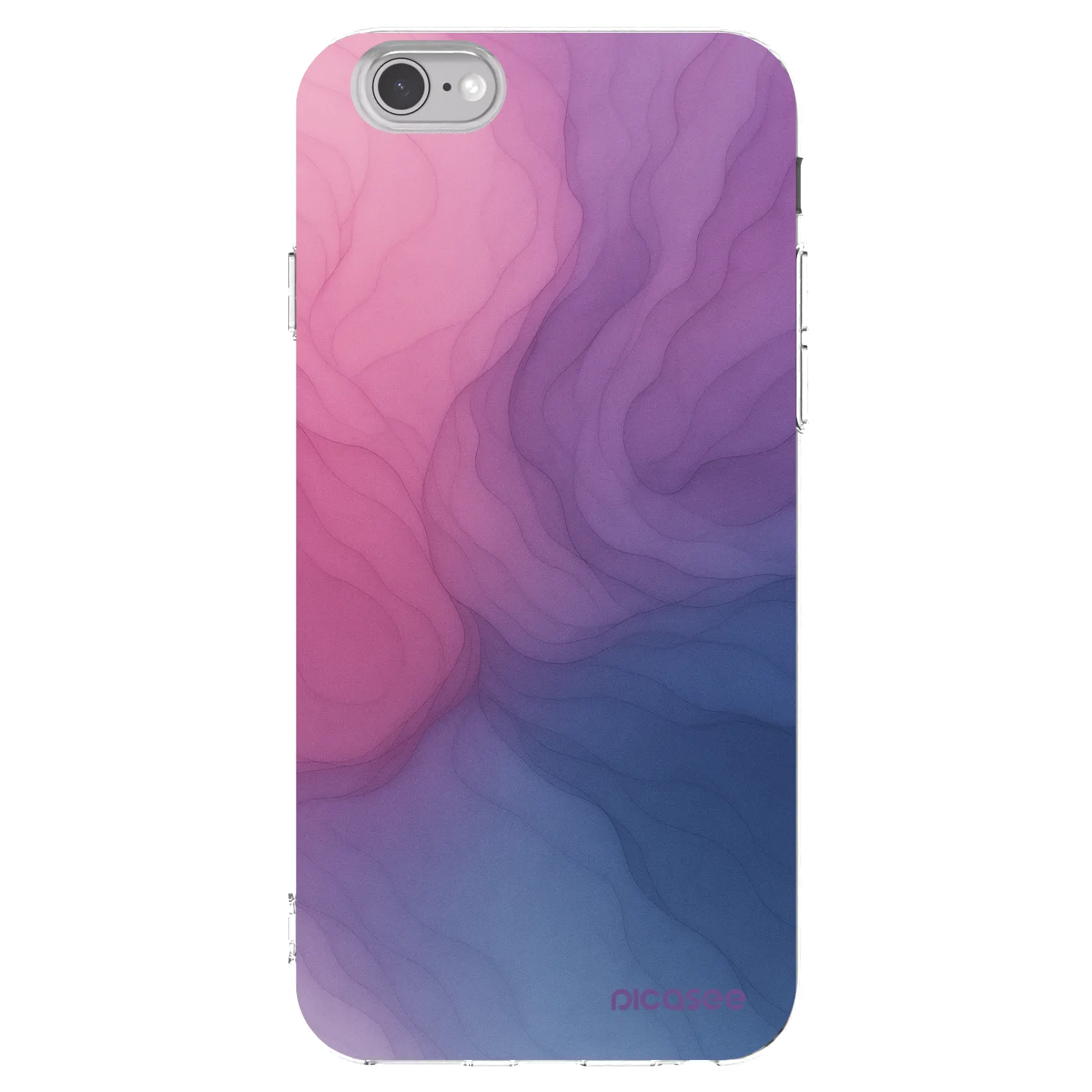 Picasee Apple iPhone 6/6S Hülle - Transparentes Silikon - Silk