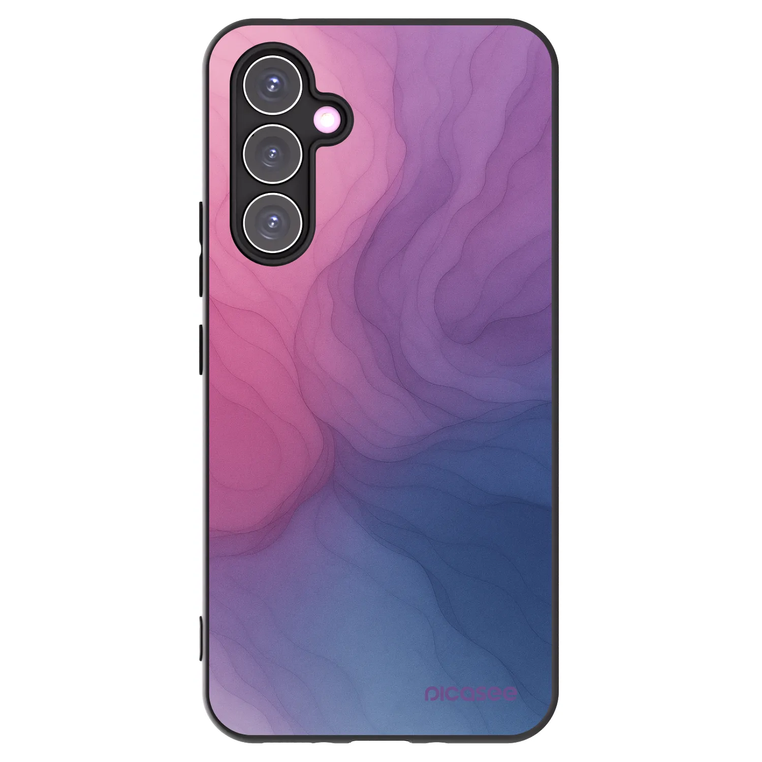 Picasee Samsung Galaxy A54 5G A546B Hülle - Schwarzes Silikon - Silk