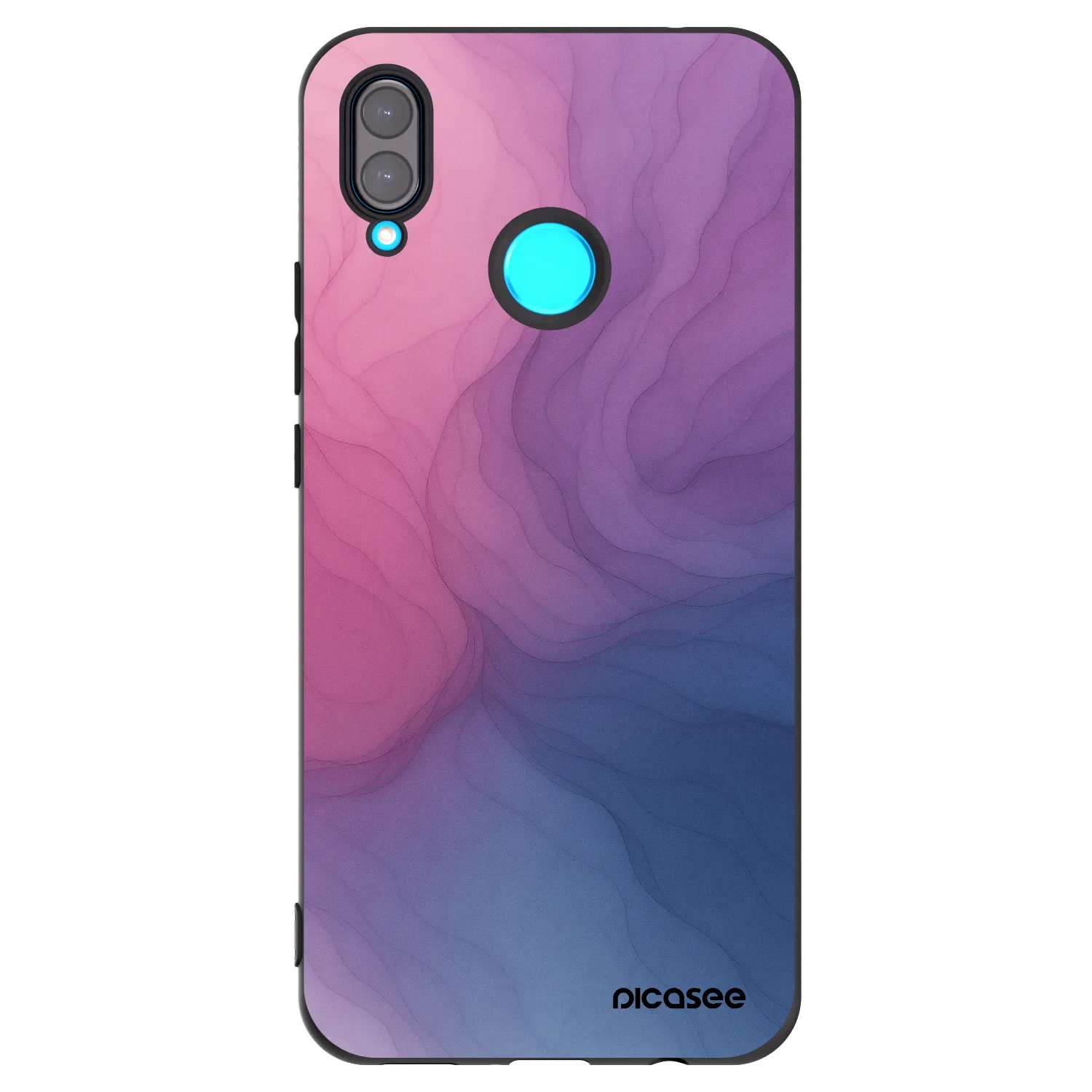 Picasee Huawei Nova 3 Hülle - Schwarzes Silikon - Silk