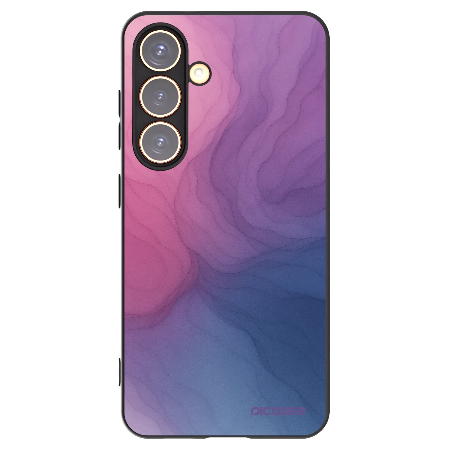 Picasee Samsung Galaxy S24 S921B 5G Hülle - Schwarzes Silikon - Silk