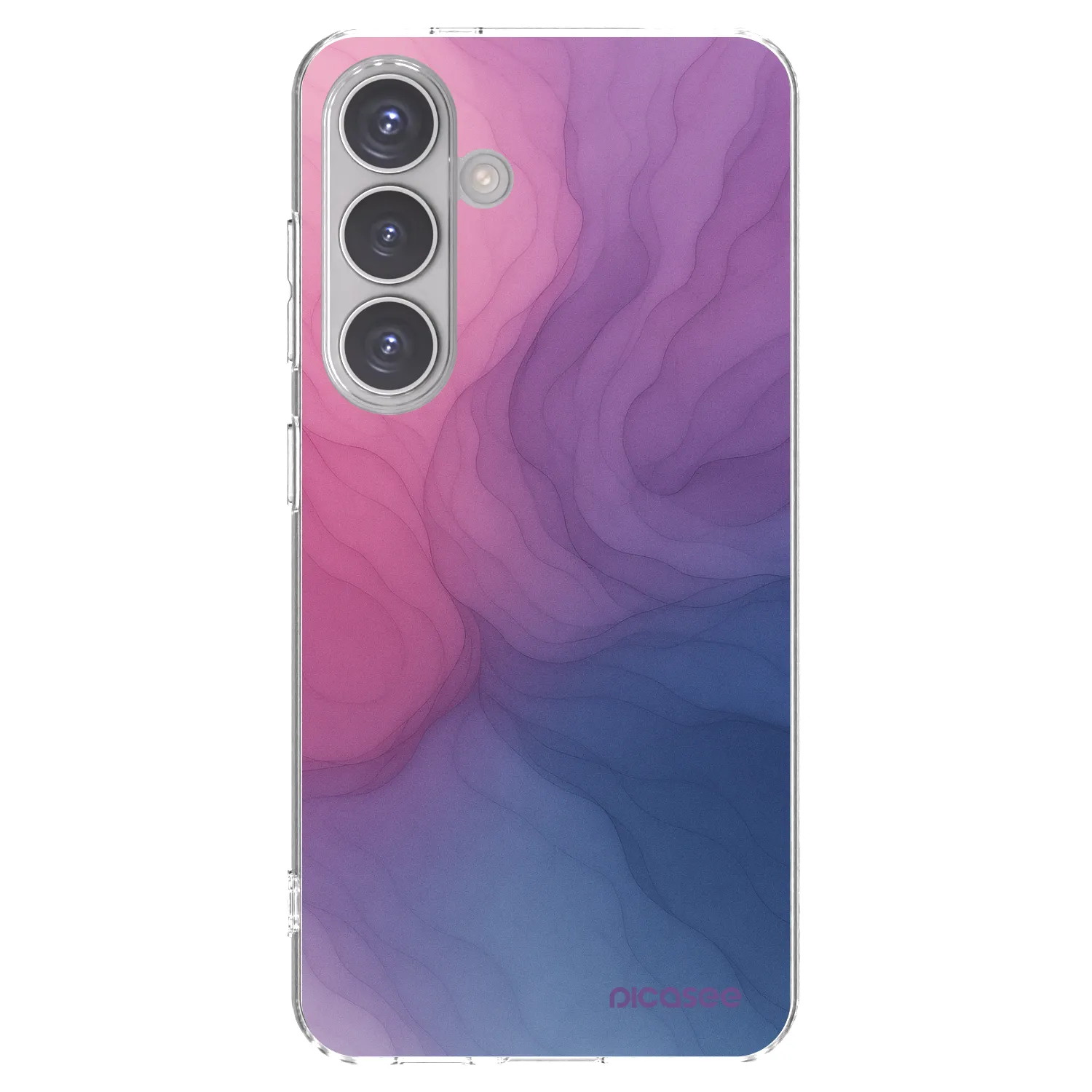Picasee Samsung Galaxy S24 S921B 5G Hülle - Transparentes Silikon - Silk