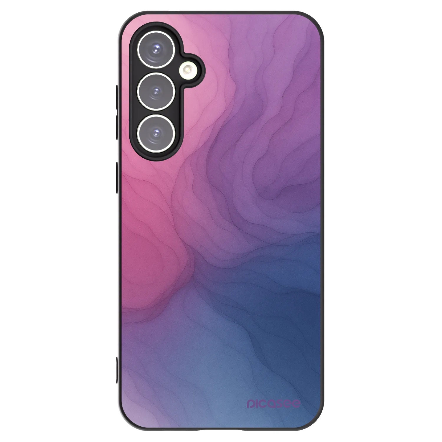 Picasee Samsung Galaxy S23 FE S711B Hülle - Schwarzes Silikon - Silk